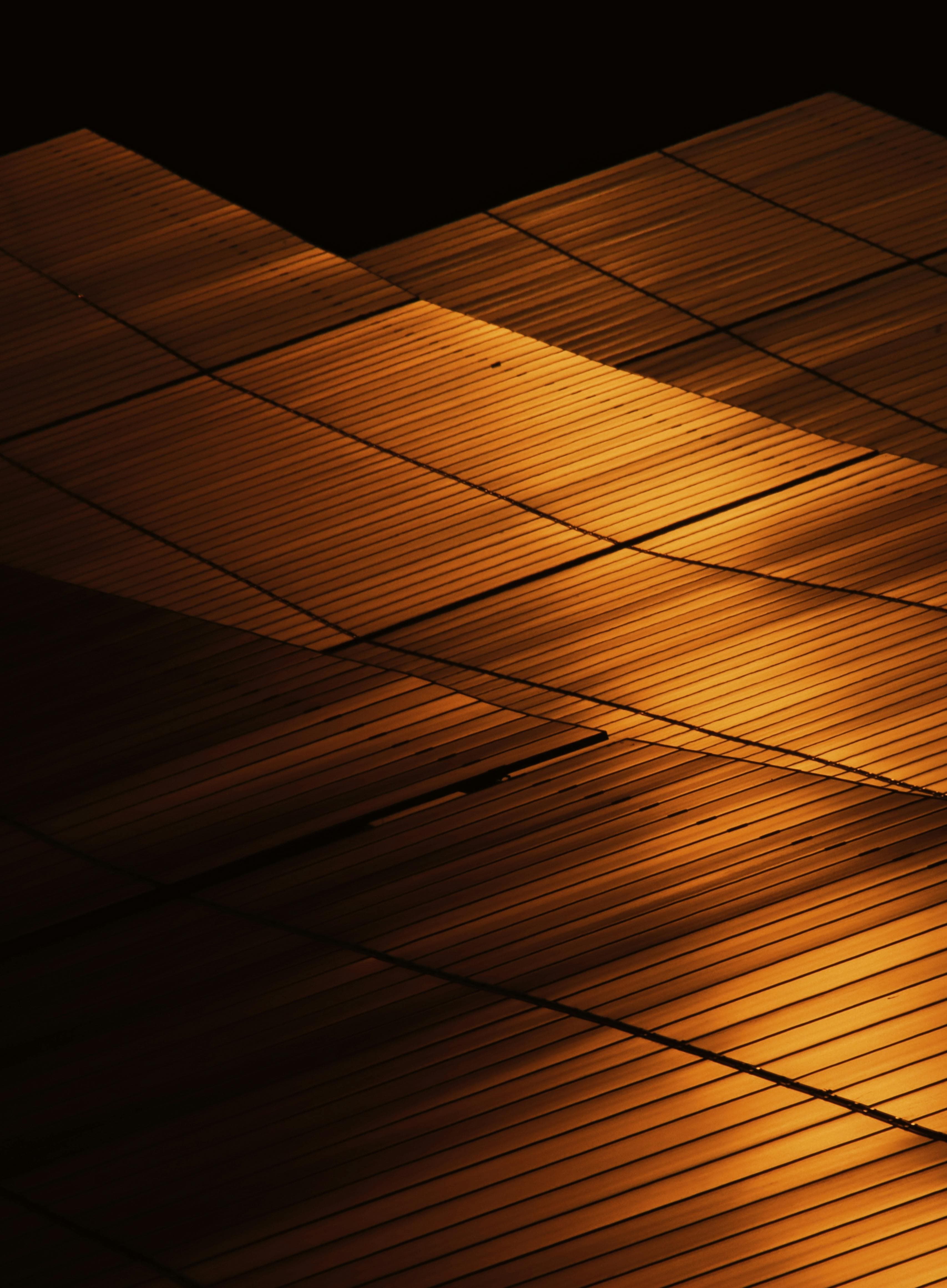 Thermal view of solar panels